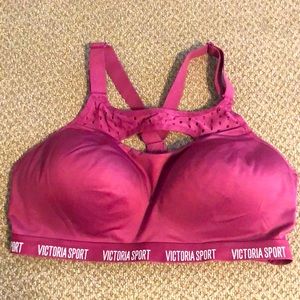 Maroon Victoria sport sports bra 36 DD